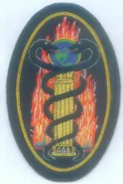 Secret Satanic Order Lucifer NWO 666 Illuminati Snake Devil World Patch Hell 999