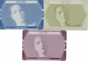 2019 Star Trek Inflexions Printing Plate Lot Of 3 47 Jadzia Dax MINT 1/1 C/M/Y!