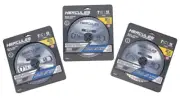 Lot of 3 Hercules 7 1/4 48T Metal Cutting Saw Blade 58357