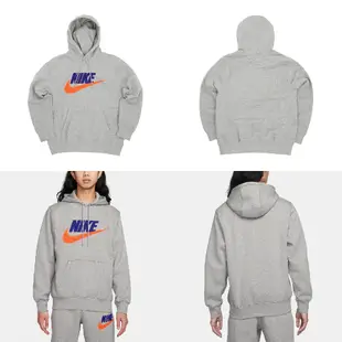 Nike 帽T Club Fleece Pullover Hoodie 黑 灰 綠 勾勾 男女款 長袖上衣【ACS】