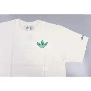 胖達）ADIDAS ORIGINALSN 三葉草 短袖 短T HC2140 米 男