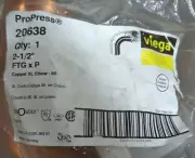 VIEGA PROPRESS 20638 2-1/2" 90° Street Elbow