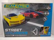 Scalextric C1422TF Street Cruisers 1/32 Scale Electric Slot Car Set w/ 2 Cars