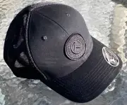 Scotty Cameron Gallery CIRCLE T TOUR Snapback Mesh Trucker Hat “Black/Black”
