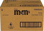 M&M'S Pink Milk Chocolate Bulk 10KG Carton for Parties, Baby Showers, Gender Reveals, Valentines Day, Lollie Bags, Baking, Weddings