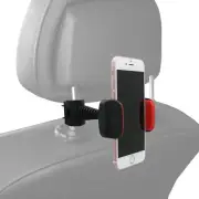 Car Back Seat Phone Holder Mount for Kids, Ring Light Tripod Stand Phone Moun...
