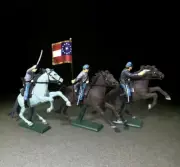 BRITAINS CIVIL WAR CONFEDERATE 52004 CONFEDERATE CAVALRY SET NO. 1