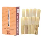 Pack of 10Pcs Bamboo Clarinet Soprano Alto Tenor Instrument Accessories