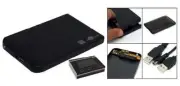 2.5" Inch Sata USB 2.0 Hard Drive HDD Enclosure External Laptop Disk - Black New