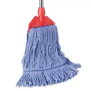 Commercial Mop with 60" Mop Handle, Heavy Duty Industrial Cotton Mops for Flo...