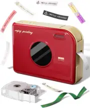 A30 Label Maker, Mini Bluetooth Label Printer Thermal Transfer Printing Sticker