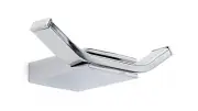 Richelieu Nystrom Gramercy 1-3/8" Polished Chrome Double Robe Hook NB1060543