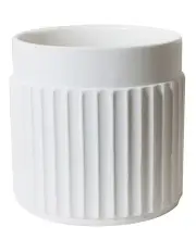 [Robert Gordon] Lume Short Vase 16x16cm in White