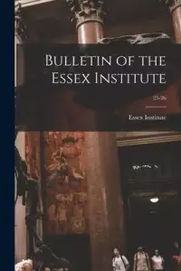 在飛比找博客來優惠-Bulletin of the Essex Institut