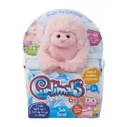 Curlimals Arctic Glow Sia Seal Interactive Soft Toy Plush 13cm
