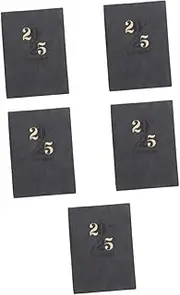 Ipetboom 5pcs Versatile Daily Scheduler Aesthetic Writing Book 2025 Monthly Planner Portable Office Notebook Stylish Accessory