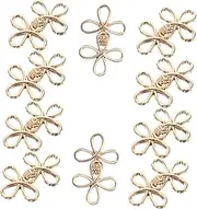 Beavorty 10 Pairs Chinese Knot Buttons Durable Closure Fasteners for Traditional Garments Secure Easy to Attach Decorative Buttons for Sewing Crafts