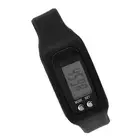 (Black)Walking Step Counter For Men Women Smart Bracelet Watch Wristband ZO