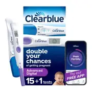 Clearblue Advanced Digital Ovulation Test Kit 16 Ct ADOT 16