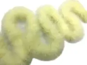 2 Yards - Pale Yellow Turkey Medium Weight Marabou Feather Boa 25 Gram Costume
