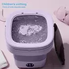 11L Portable Washing Machine Mini Washer Cleaning for Underwear Socks Foldable