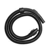 Extension Pipe Hose Connector Vacuum Cleaner Replacement Hose For Industrial Vacuum 1.5m Black