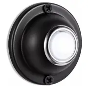 Modern Metal Doorbell Push Button with Bright LED Light for Home Front Door
