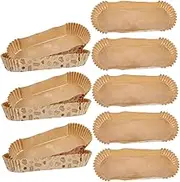 CATIEBYE 100pcs Decorative Cupcake Liners Greaseproof Baking Cups for Muffins and Cakes Lightweight and Portable Dish for Parties and Celebrations Elegant Boat Shaped Design