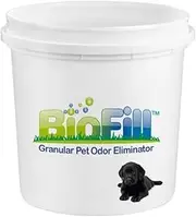 BioFill BioTurf Pet Deodorizer Granular Infill for Artificial Grass Turf, All Natural Dog Urine Neutralizer, Outdoor Use, 1 Gallon Pail