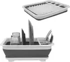 Collapsible Dish Drying Rack - Portable Dinnerware Drainer Organizer - Drying Ra