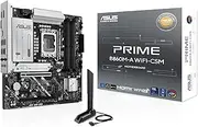 ASUS Prime B860M-A WiFi-CSM Offers DDR5, PCIe 5.0, Two M.2 Slots, Wi-Fi 6E, 2.5Gb Ethernet, USB Type-C, DisplayPort, HDMI™, and M.2 heatsink for Optimal Performance