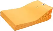 SHINEOFI Efficient Closure Design Clasp Envelopes 100pcs Letter Size Paper Envelopes for Mailing Document Storage