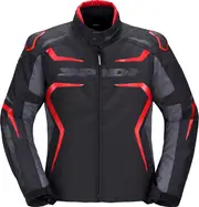 Spidi Race-Evo, textile jacket H2Out , color: Black/Grey/Red , size: S
