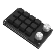 Portable Mini 12-Key Keyboard Programmable Keys Custom Shortcuts USB Keyboard