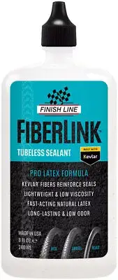 Finish Line FiberLink Tubeless Tire Sealant - 8oz, Drip
