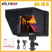 VILTROX DC-70II 7 inch 4K HDMI Field on-Camera Monitor for Canon Nikon Sony DSLR