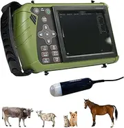 DAWEI Vet Ultrasound Machine Portable Veterinary Handheld Scanner B-Ultra Sound with 3.5MHz Probe for Pig,Sheep,Dog, Pregnant use