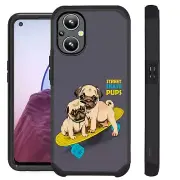 FUSION Case For OnePlus Nord N20 5G Hybrid Phone Cover SKATE PUG