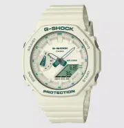 Casio G-Shock Analog Digital White Dial White Resin Women's Watch GMA-S2100GA-7A