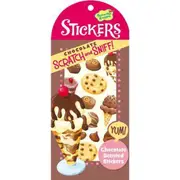 Scratch & Sniff Chocolate Scented Sticker Pack