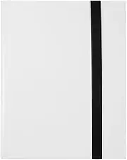 Trading Card Binder Sleeves Standard Size Card Collection Mini Binder Album Protector Holder 160 Pockets White