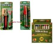 MIKE AND IKE Scented Gel Pens , Bookmark Set and Crayons