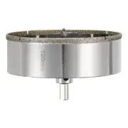 Diamond Hole Saw 4-23/32"(120mm) Eccentric Drill with Guiding Drill Bit