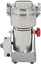 800G Electric Grain Mill Grinder Swing Type Herb Grinder Stainless Steel Spice Grinder Flour Mill Pulverizer for Cereal Pepper Coffee Rice Corn Sesame Soybean Fish Feed Pepper 25000R / Min