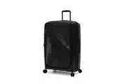 Tosca Space X 25" Trolley Checked Luggage Suitcase Hard Backed Travel - Black
