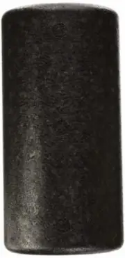 CanDo High Density Half Roller, Black, 6 x 12 Inch 6" X 12"