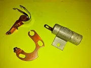 IGNITION CONTACT POINTS & CONDENSER SIMCA PANHARD RENAULT PEUGEOT SEV 57-69 NOS