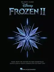 FROZEN 2 BIG NOTE PIANO SONGBOOK FROZEN II MUSIC BOOK FROM HIT MOVIE NEW ON SALE