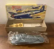 Vintage 1956 Aurora 20A-69 British Spitfire Model Plane Kit 1/48 Scale Sealed