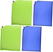 VANZACK 4pcs Inflatable Camping Pad Automatic Inflating Mattress Travel Seat Cushion Cooling Outdoor Seat Pad